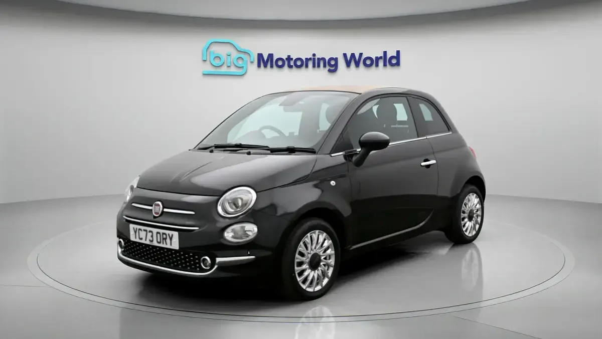 Used Fiat 500C S 70 HP (51 kW) 2023 Black Cabriolet