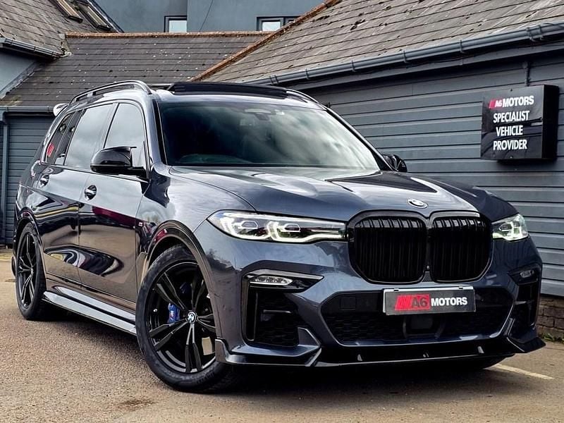Grey Used 2020 BMW X7 M Sport SUV | £43,989 - Image 1/4