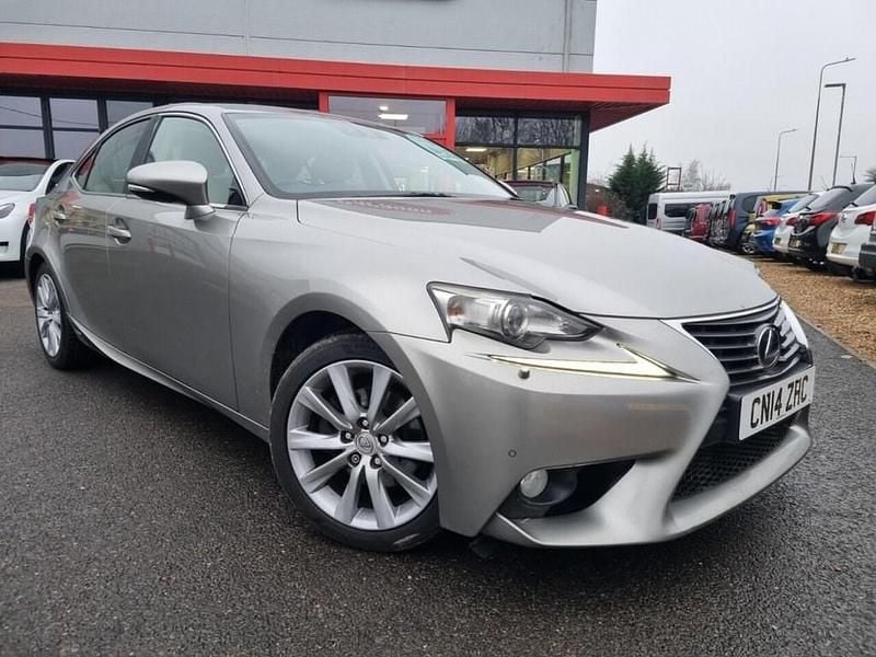 Silver Used 2014 Lexus IS300h Luxury Line Sedan | £11,495 (Fair price) - Image 1/4