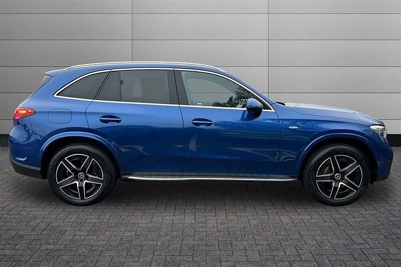 Used Mercedes GLC300e AMG line 313 HP (230 kW) 2025 Blue Estate