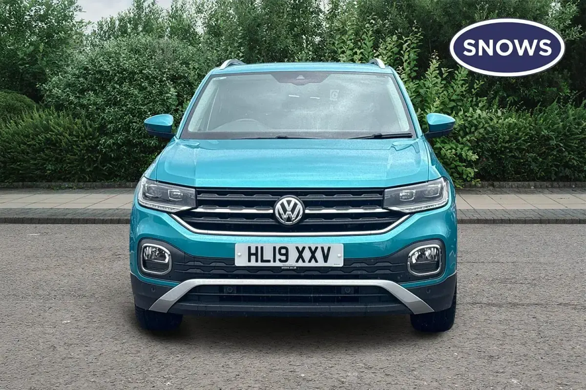 Used VW T-Cross SEL 116 HP (85 kW) 2019 Blue SUV