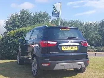 Used Ford Ecosport Titanium 125 HP (91 kW) 2020 Black SUV