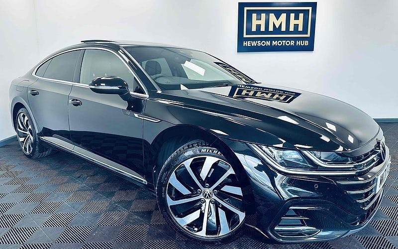 Black Used 2021 VW Arteon R-line Hatchback | £18,000 (Fair price) - Image 1/4