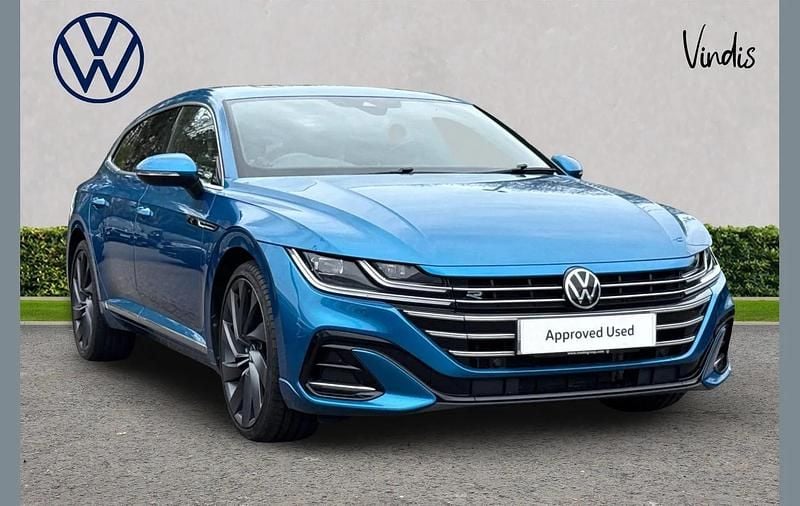 Used VW Arteon R-line 150 HP (110 kW) 2023 Blue Estate