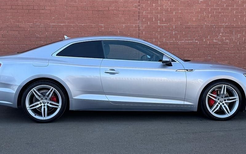 Used Audi A5 S-Line 190 HP (139 kW) 2017 Silver Coupe