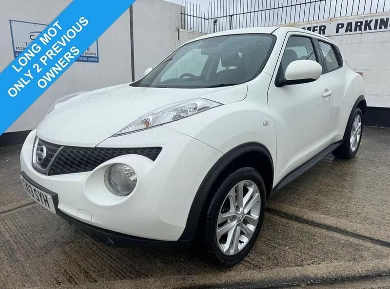 Used Nissan Juke Acenta 117 HP (86 kW) 2013 White SUV