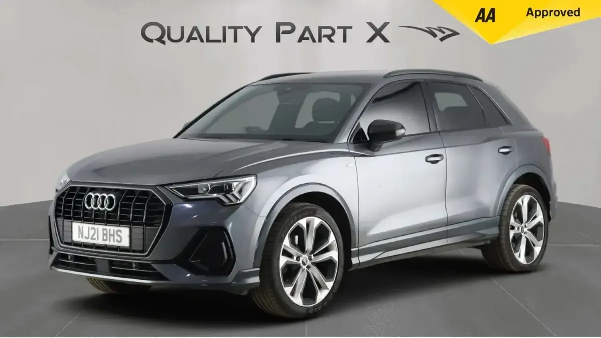 Used Audi Q3 Black Edition 150 HP (110 kW) 2022 Grey SUV