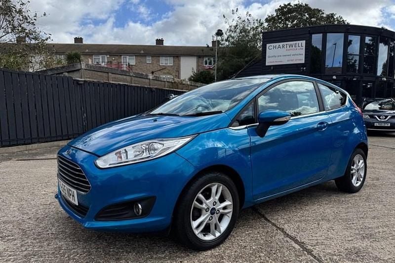 Blue Used 2015 Ford Fiesta Zetec Hatchback | £3,350 (Super price) - Image 1/1