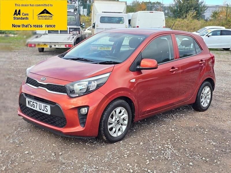 Used Kia Picanto 83 HP (61 kW) 2017 Orange Hatchback