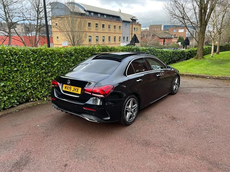 Used Mercedes A180 AMG Line Premium Plus 116 HP (85 kW) 2019 Black Sedan