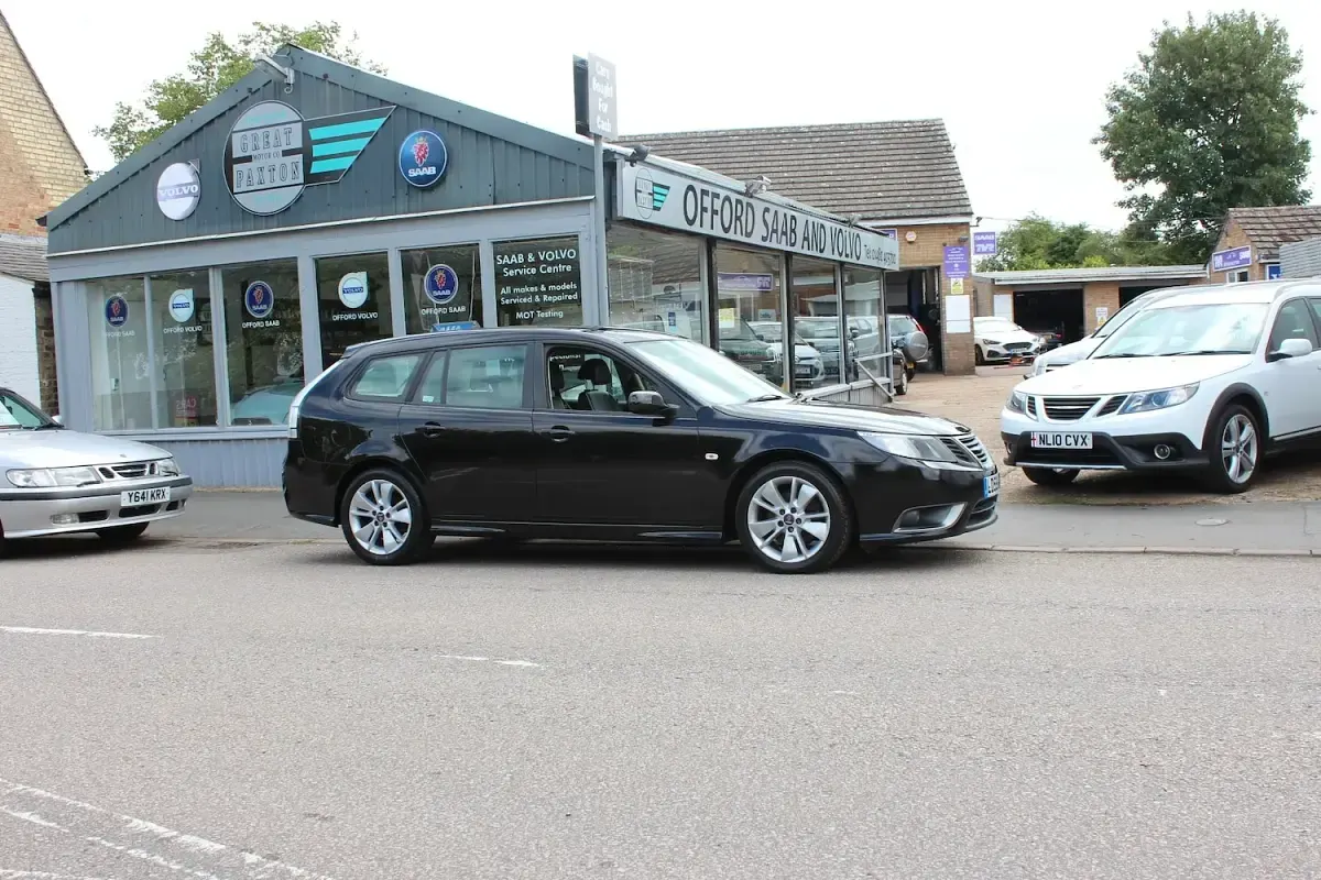 Used Saab 9-3 150 HP (110 kW) 2009 Black Estate
