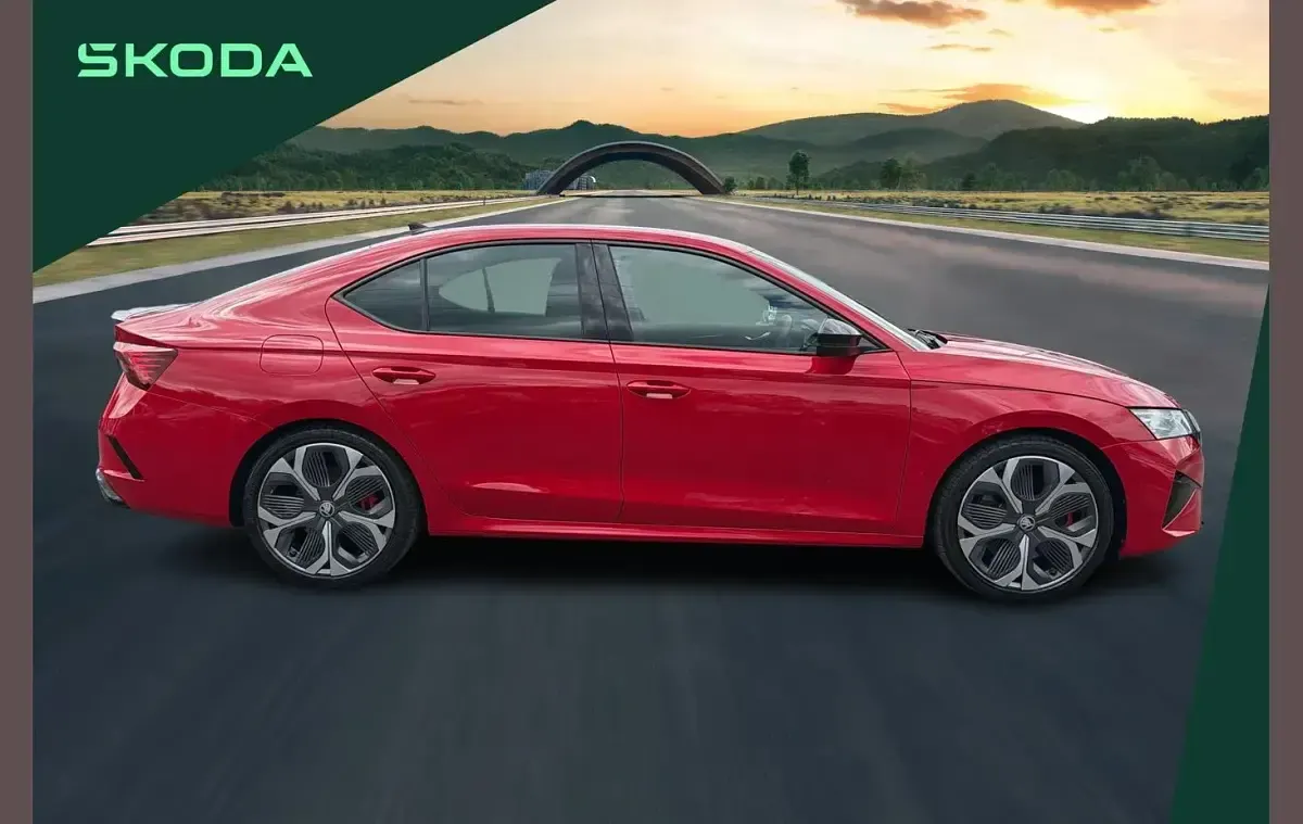 Used Skoda Octavia vRS 265 HP (194 kW) 2025 Velvet red metallic Hatchback
