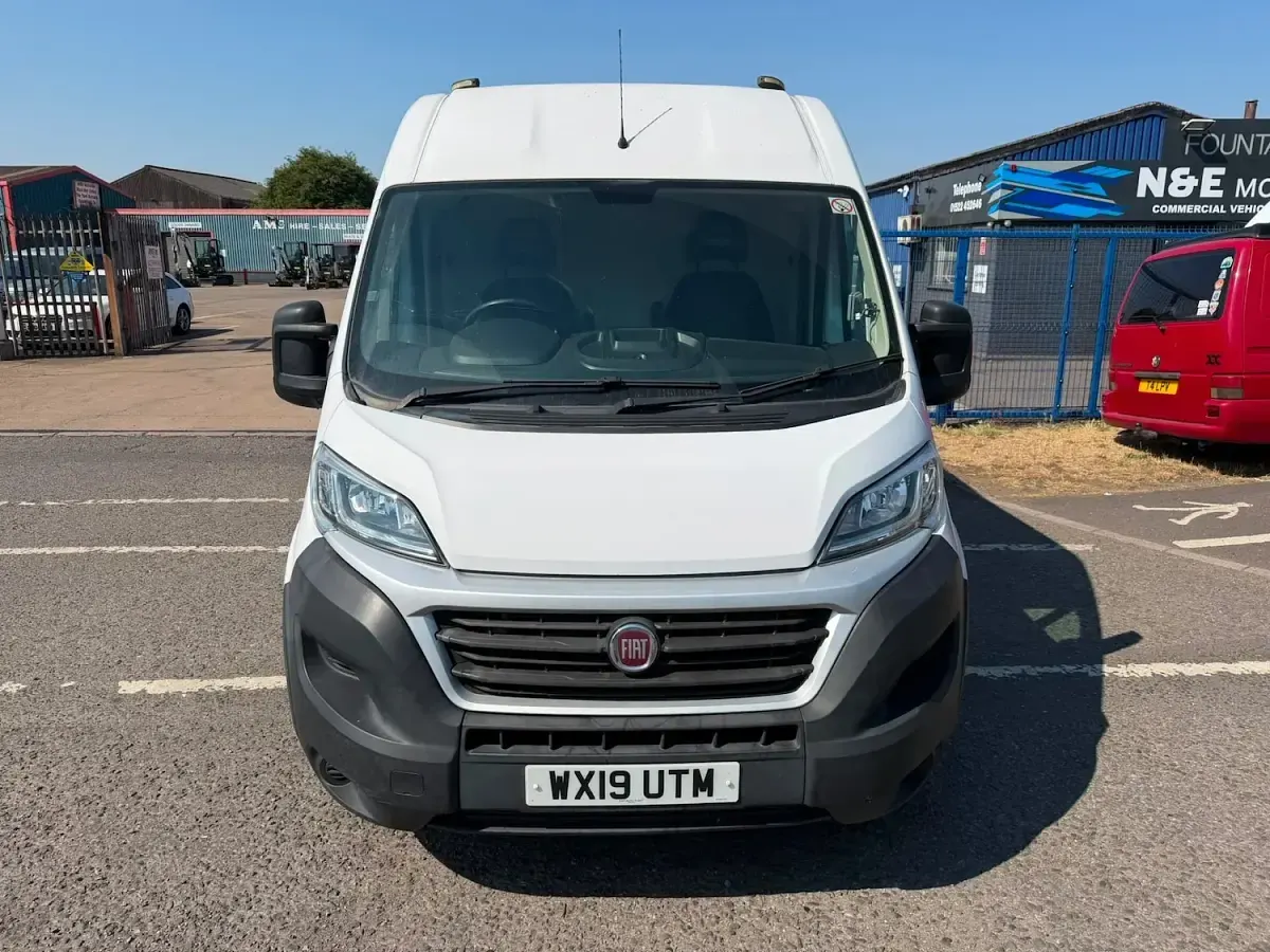Used Fiat Ducato 115 HP (84 kW) 2019 White Van