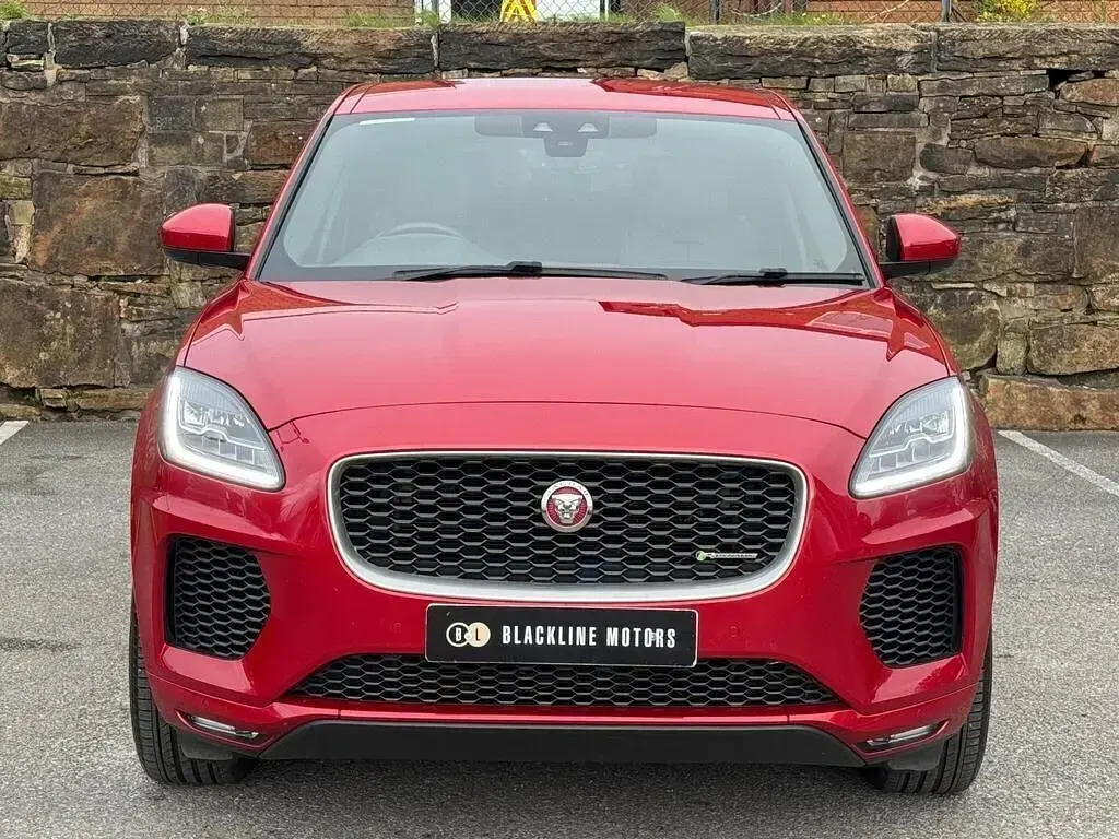 Used Jaguar E-Pace R-Dynamic 150 HP (110 kW) 2019 Red SUV