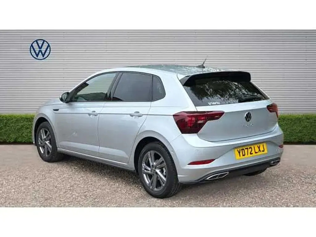 Used VW Polo R-line 110 HP (80 kW) 2022 Silver Hatchback