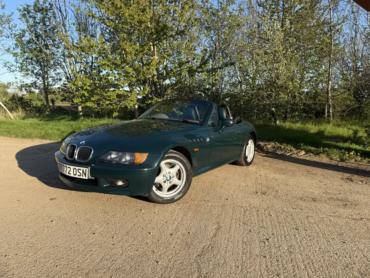 Used BMW Z3 Exclusive 140 HP (102 kW) 1998 Green Cabriolet
