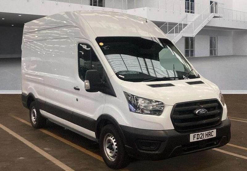 Used Ford Transit 170 HP (125 kW) 2021 White Van