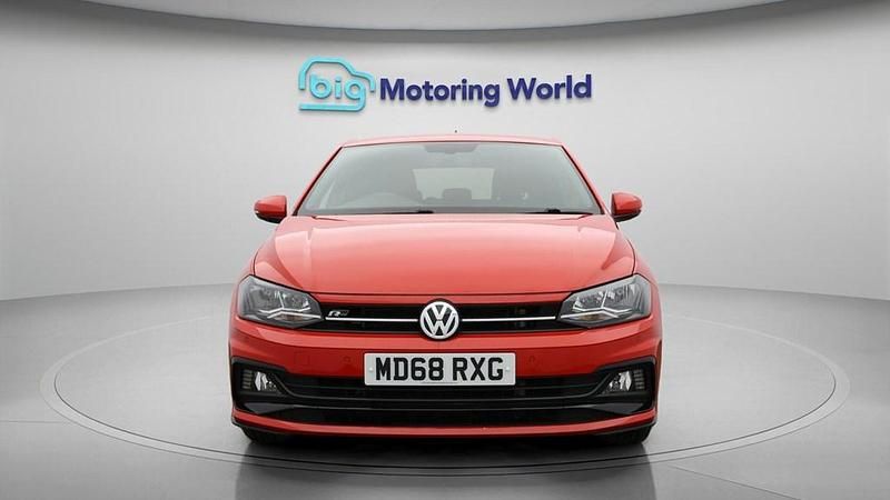Used VW Polo R-line 115 HP (84 kW) 2019 Red Hatchback