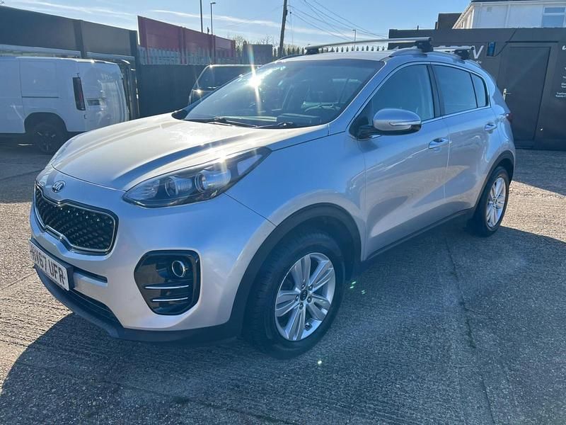 Begagnad Kia Sportage 177 HK (130 kW) 2017 Silver SUV