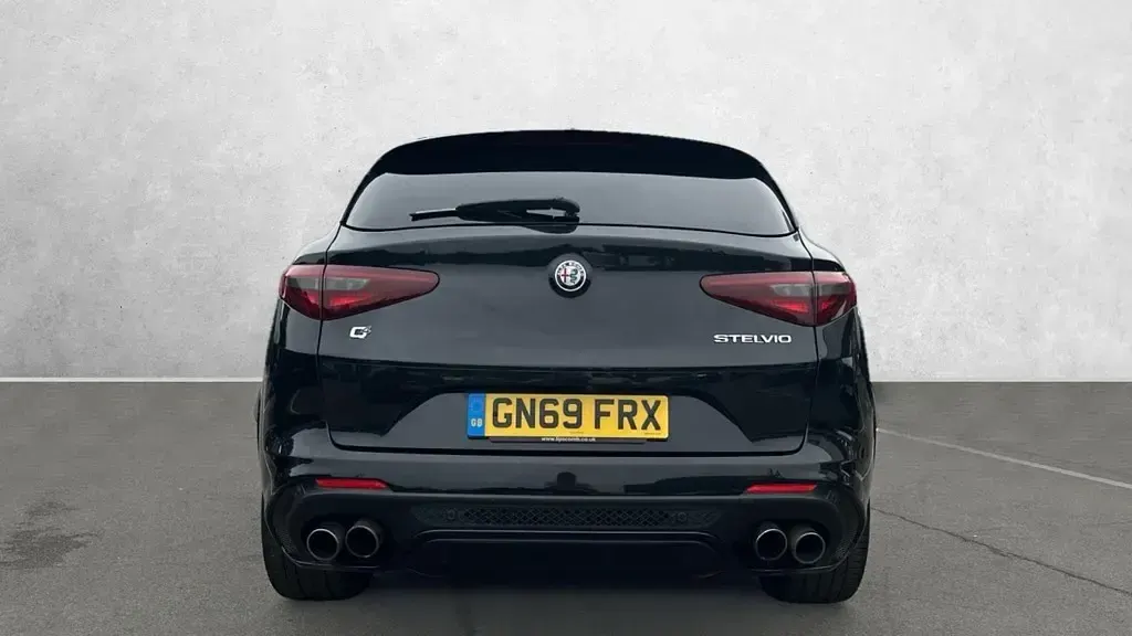 Used Alfa Romeo Stelvio Quadrifoglio 510 HP (375 kW) 2019 Black SUV