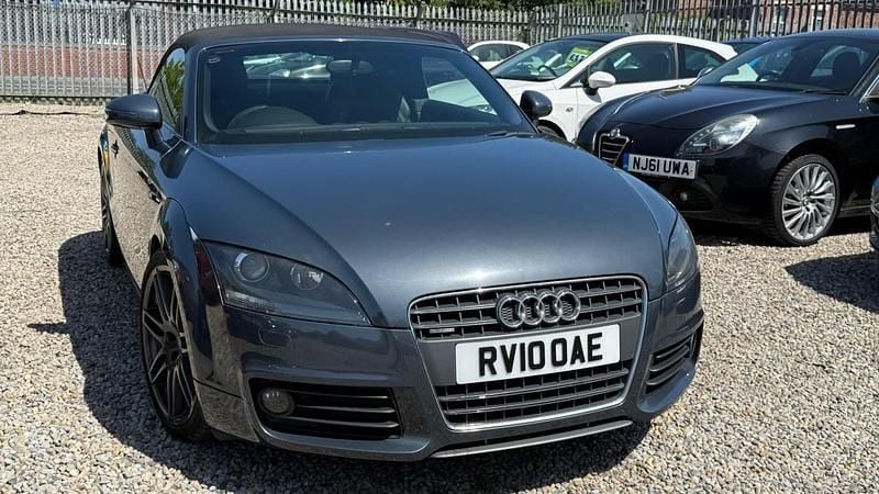 Grey Used 2010 Audi TT S-Line Cabriolet | £3,799 (Good price) - Image 1/4