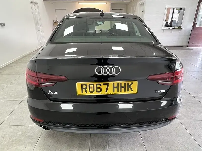 Used Audi A4 S-Line 150 HP (110 kW) 2017 Black Sedan
