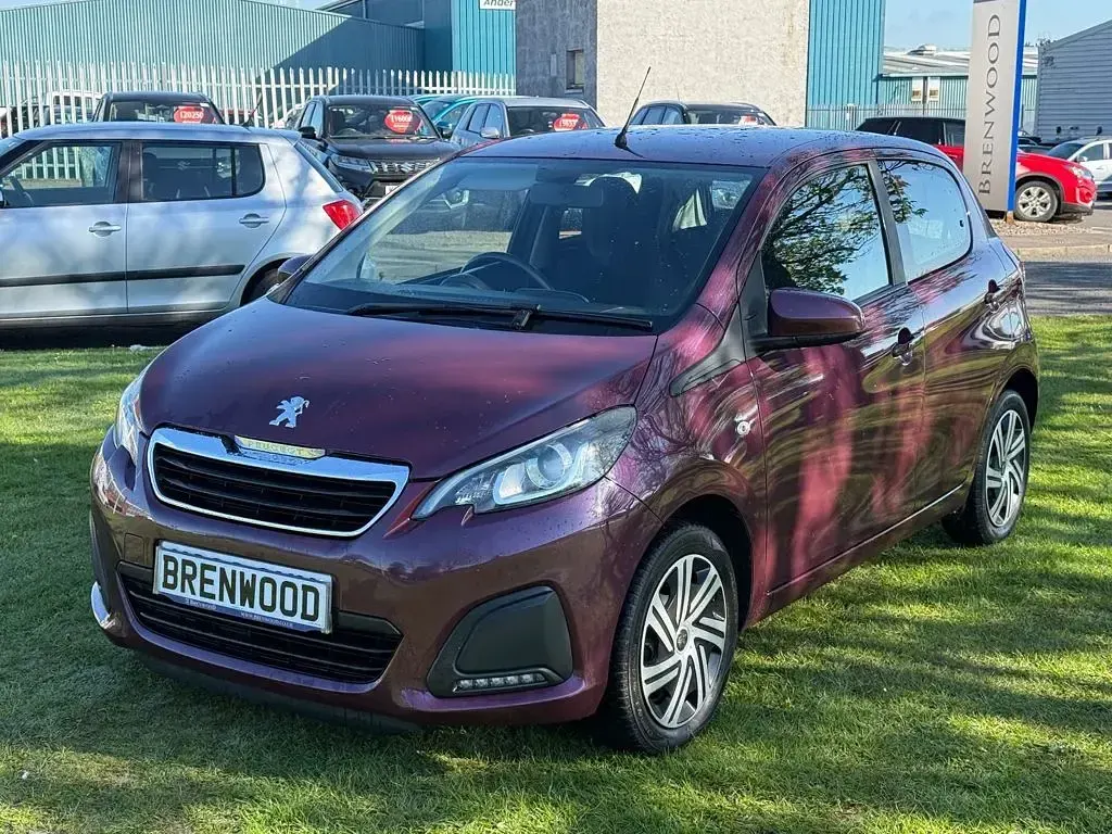 Used Peugeot 108 Active 72 HP (52 kW) 2019 Purple Hatchback