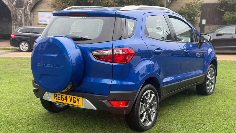 Used Ford Ecosport Titanium 90 HP (66 kW) 2015 Blue SUV