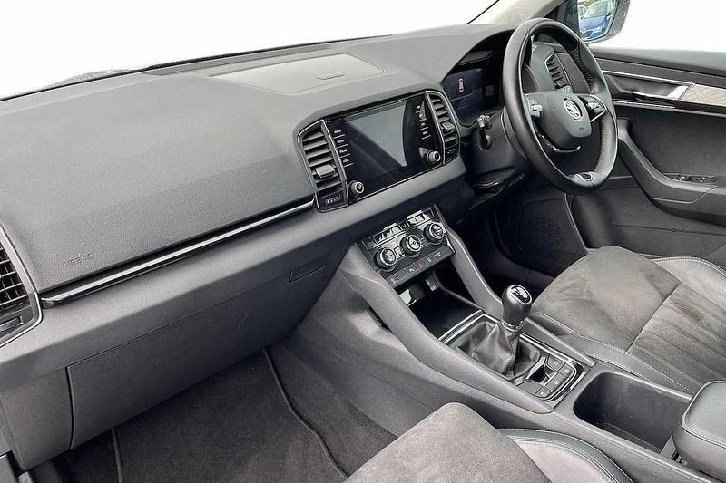 Gebraucht Skoda Karoq SE L 110 PS (80 kW) 2023 Blau SUV