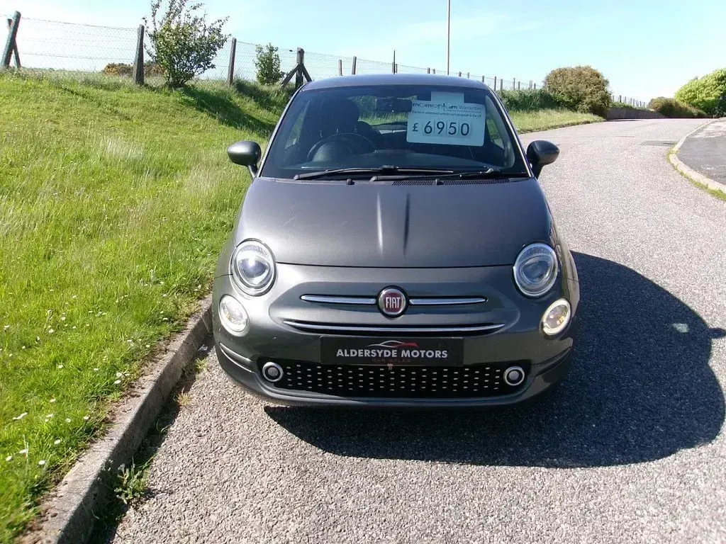 Used Fiat 500 Lounge 69 HP (50 kW) 2020 Grey Hatchback