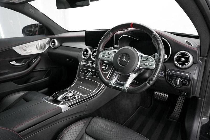 Begagnad Mercedes C43 AMG Premium Plus 2023 Svart Sportkupé