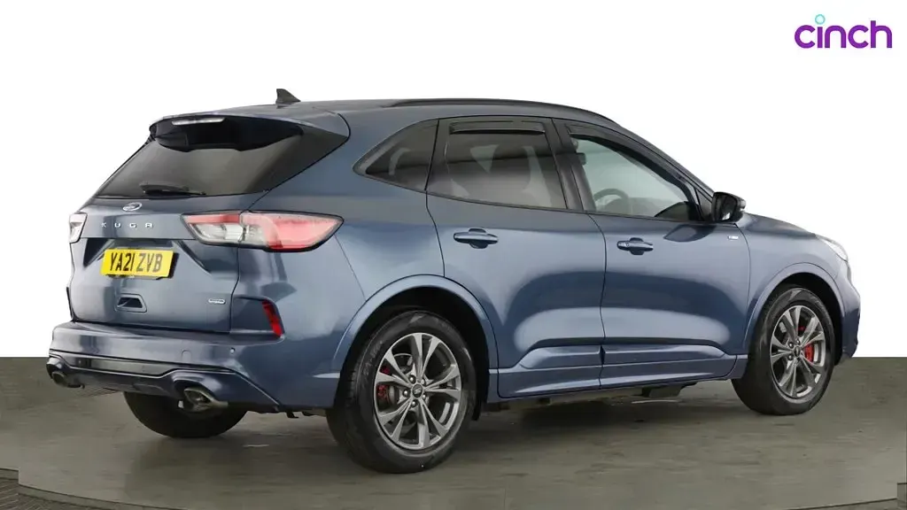 Used Ford Kuga ST-Line 225 HP (165 kW) 2021 Blue SUV