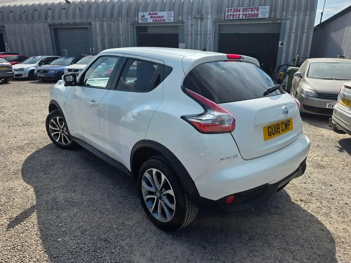 Used Nissan Juke Tekna 117 HP (86 kW) 2018 White SUV