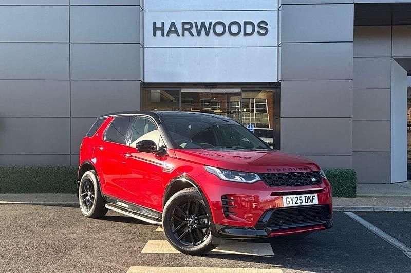 Red Used 2025 Land Rover Discovery Sport SE Dynamic SUV | £42,950 (Expensive) - Image 1/4