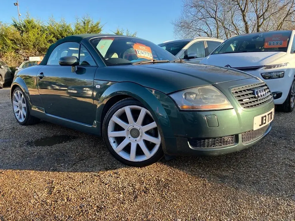 Usado Audi TT Roadster 225 HP (165 kW) 2002 Verde Cabrios