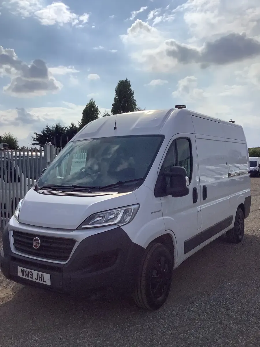 Used Fiat Ducato 115 HP (84 kW) 2019 White Van