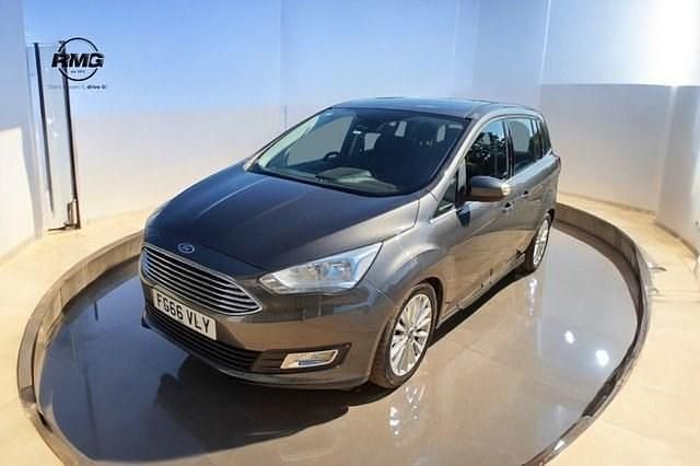 Used Ford Grand C-Max Titanium 120 HP (88 kW) 2016 Grey MPV