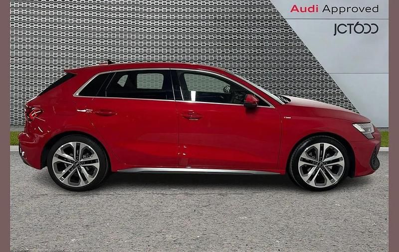New Audi A3 S-Line 147 HP (108 kW) 2025 Red Hatchback