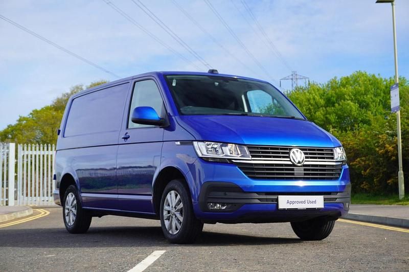 Begagnad VW Transporter Highline 2024 Blå Van