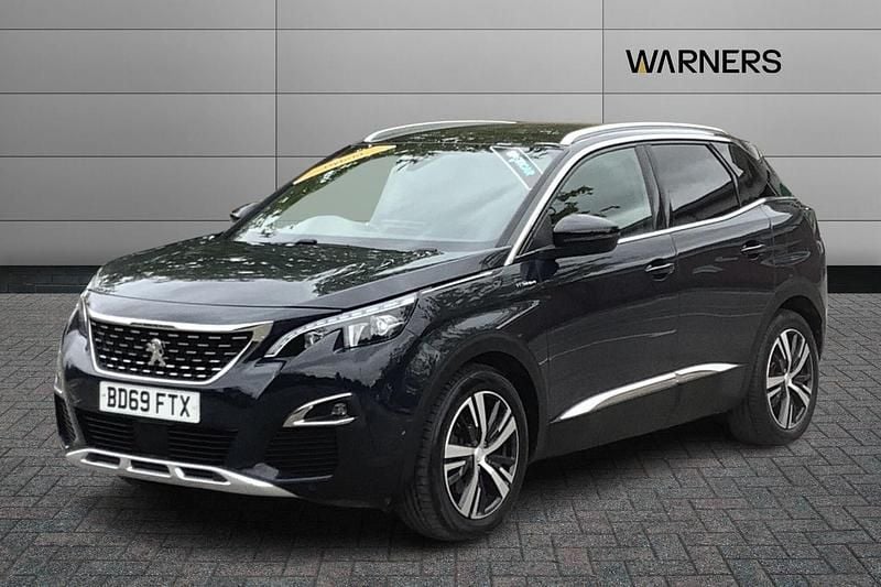 Grey Used 2022 Peugeot 3008 GT-line SUV | £16,495 (Good price) - Image 1/4