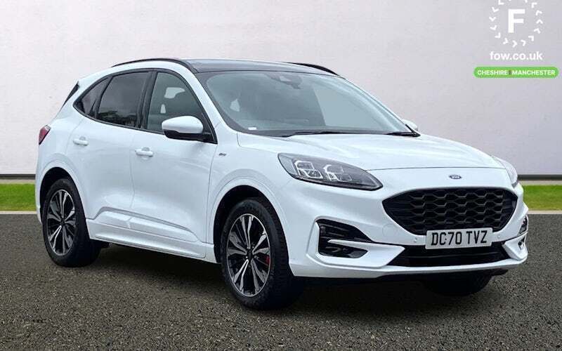 White Used 2021 Ford Kuga ST-Line X SUV | £21,899 (Fair price) - Image 1/4