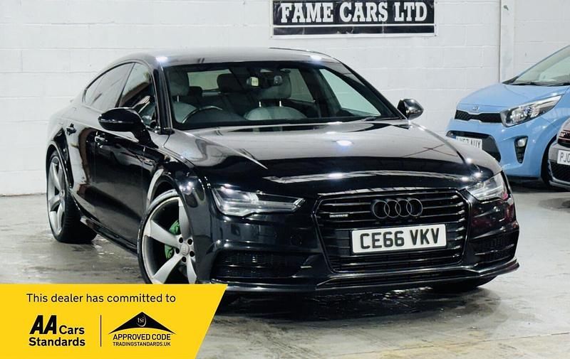 Black Used 2016 Audi A7 Sportback Black Edition Hatchback | £8,500 (Fair price) - Image 1/3