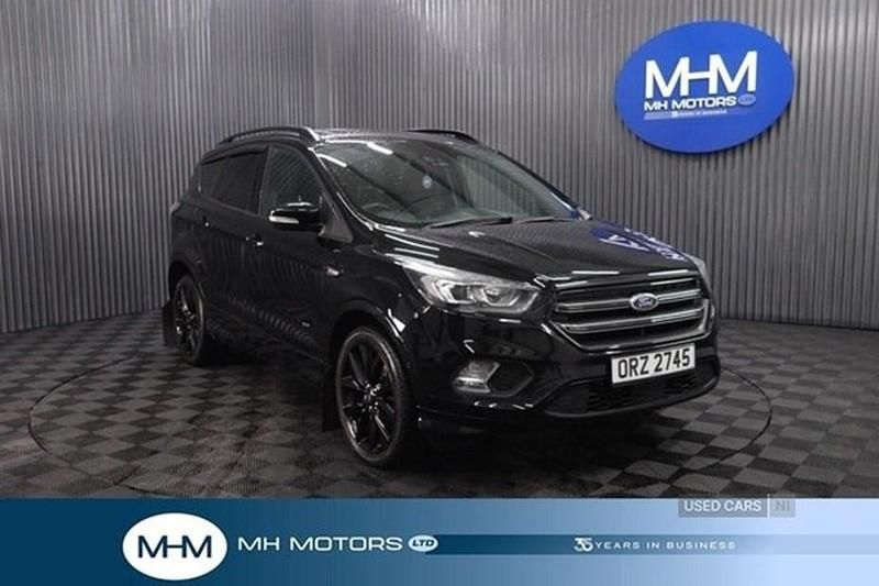Black Used 2018 Ford Kuga ST-Line X SUV | £12,495 (Fair price) - Image 1/1