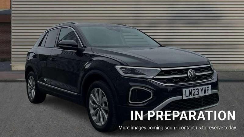 Black Used 2023 VW T-Roc Style SUV | £23,568 (Fair price) - Image 1/4