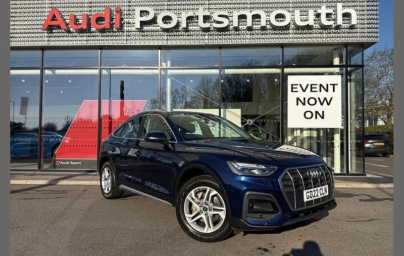Used Audi Q5 Sport 200 HP (147 kW) 2022 Blue SUV