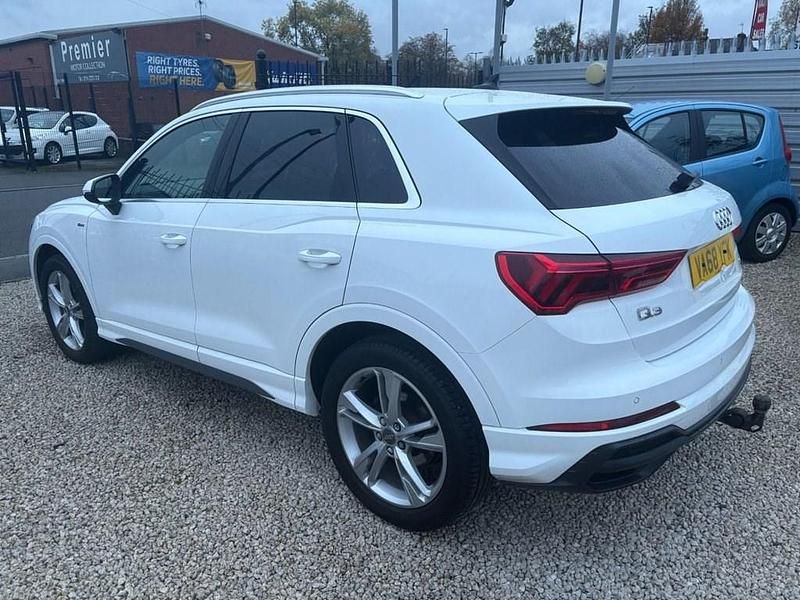 Used Audi Q3 S-Line 150 HP (110 kW) 2019 White SUV