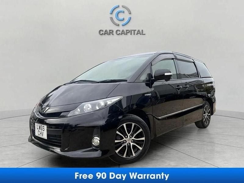 Used Toyota Estima Hybrid Premium 2015 Black MPV