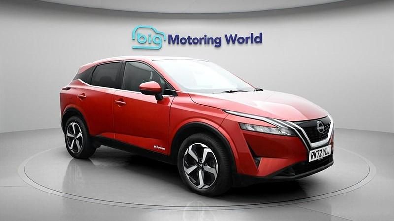 Used Nissan Qashqai N-Connecta 190 HP (139 kW) 2023 Red SUV