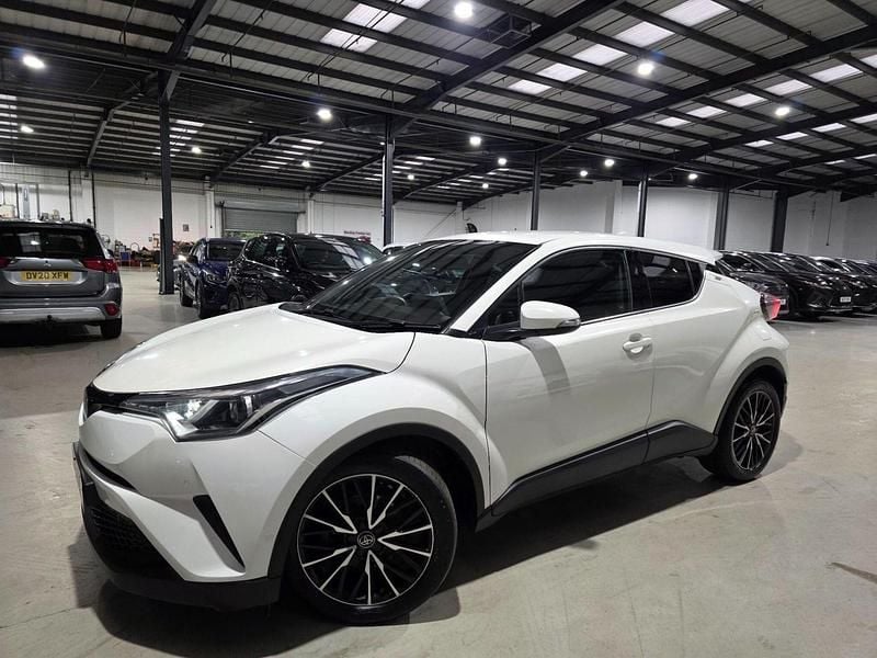White Used 2019 Toyota C-HR SUV | £10,880 (A bit pricey) - Image 1/4
