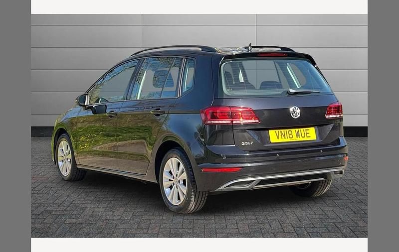 Used VW Golf Sportsvan SE 130 HP (95 kW) 2018 Black MPV
